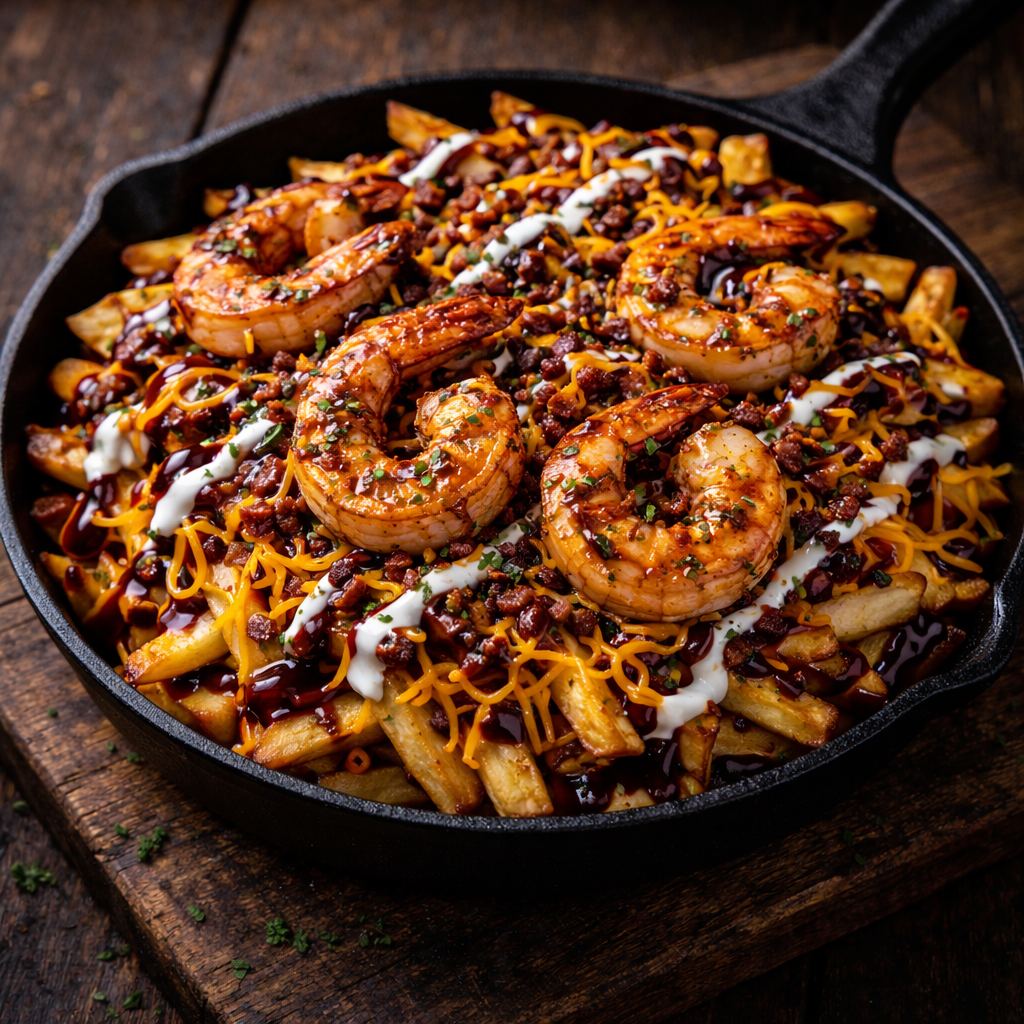 BBQ Bacon Ranch Shrimp